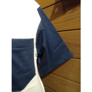 画像3: Cushman/Henley Tee ホワイトｘネイビー