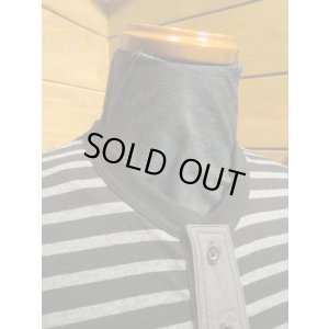 画像3: Colimbo/半袖ヘンリー　ブラックｘグレー