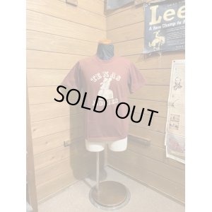 画像1: JELADO/Texas Aggies Print Tee  ワイン