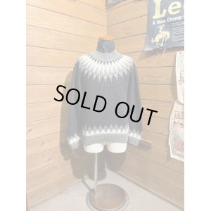 画像1: Colimbo/Sandia Alpaca Wool Sweater　ブラック