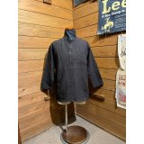 Cushman/Linen Sleeping Shirts　ブラック