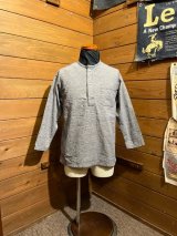 Cushman/Cotton Linen Sleeping Shirts　ライトブルー