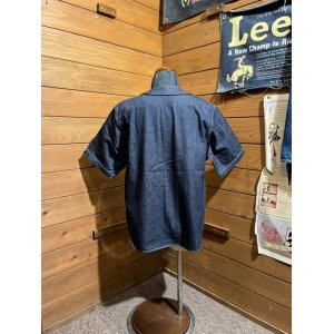 画像2: Colimbo/Doolittle Base Ball Shirt 10oz Indigo Denim