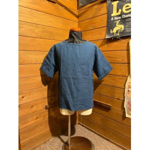 画像1: Colimbo/Saint-Malo Smock Shirts ブルー