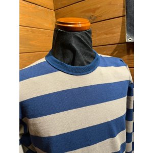 画像3: WestRide/Hevy Border L/S Tee  ネイビーxグレー