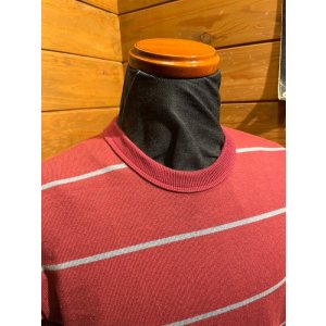 画像3: WestRide/Hevy Border L/S Tee  バーガンディｘブルー