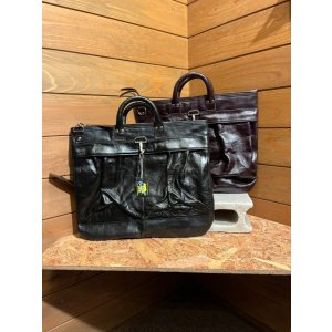 画像1: RainbowCountry/Leather Helmet Bag