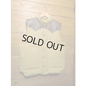 画像3: SugarCane/コットンｘナイロン　ダウンベスト