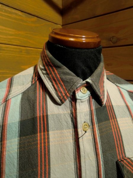 画像5: JELADO/2018・ネルシャツ　ショート丈　ブラック (5)