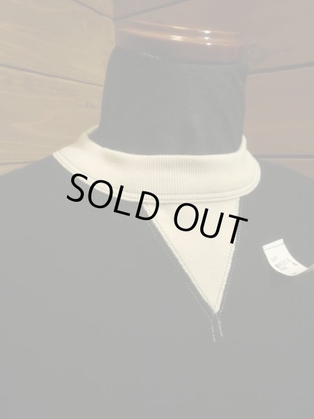 画像3: Cushman/セットインツートンスウェット　ブラックｘクリーム (3)