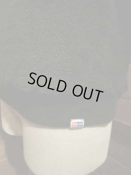 画像5: YEALOW/Fleece Crewneck ブラック (5)