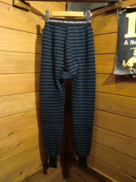 画像2: WestRide/Border Thermal Pants ネイビーxブラック (2)