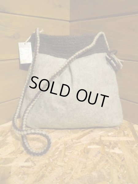 画像5: Colimbo/High Lander Knit "Turron Pouch" グレー (5)