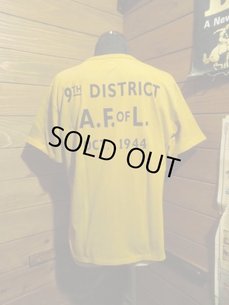 画像2: JELADO/Electrical Worker Tee マスタード (2)