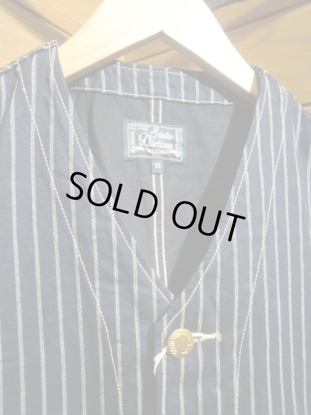 画像3: StudioDaRtisan/ミスターレイルロード　ダブルウォバッシュベスト (3)