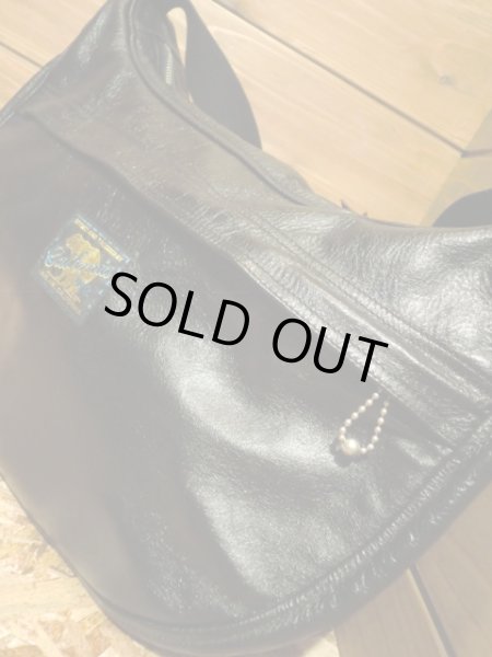 画像4: RainbowCountry/Leather shoulder Bag ブラック (4)