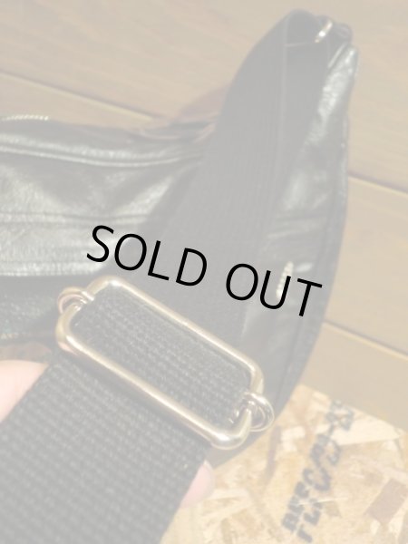 画像6: RainbowCountry/Leather shoulder Bag ブラック (6)