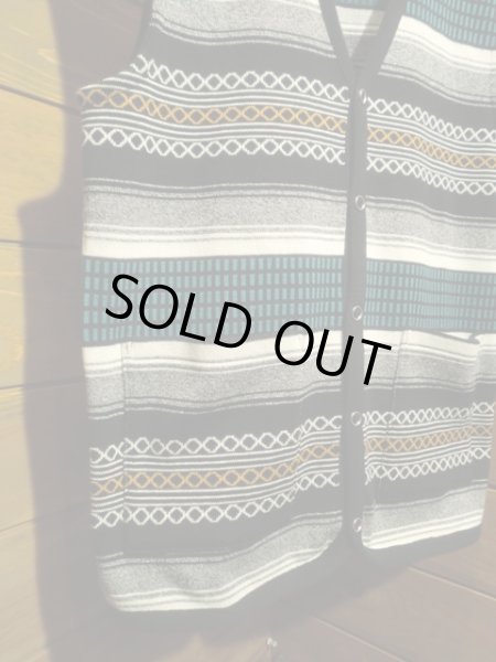 画像4: WestRide/Classic Rib Rug Border Vest (4)