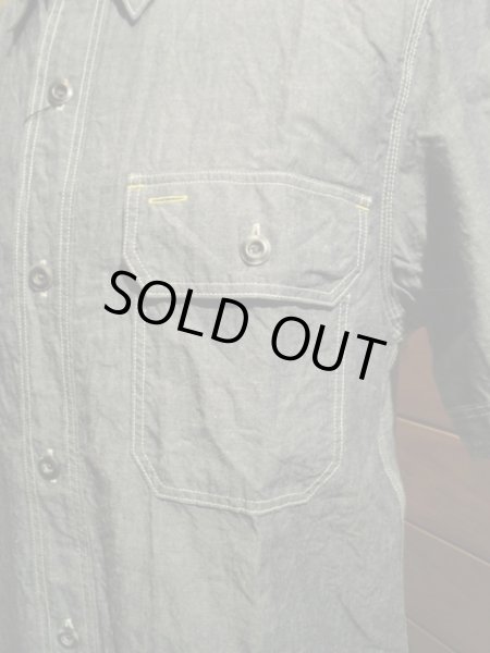 画像4: JELADO/シャンブレーワークシャツ　インディゴ (4)