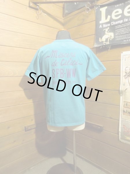 画像2: JELADO/プロレス Tee　ターコイズ (2)