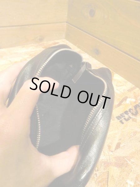 画像8: RainbowCountry/Leather shoulder Pouch ブラック (8)