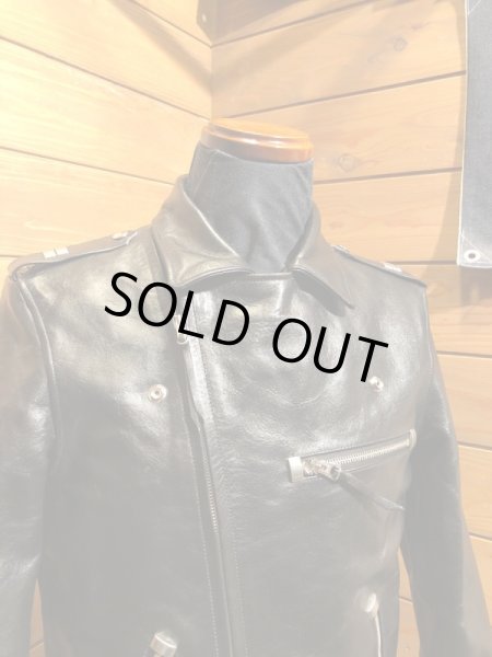 画像10: RainbowCountry/Horsehide Double Riders Jacket ''All State'' (10)