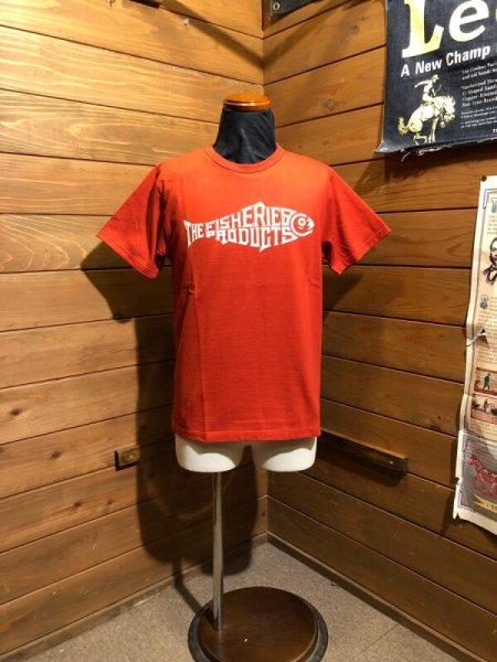 画像1: JELADO/Fisheries Tee レッド (1)