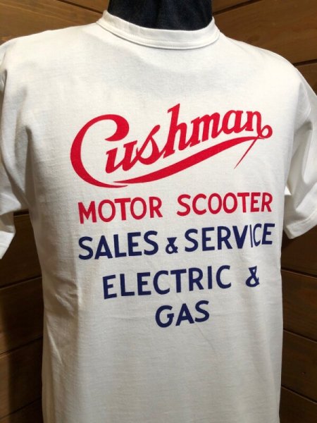画像3: Cushman/Print Tee Cushman　ホワイト (3)
