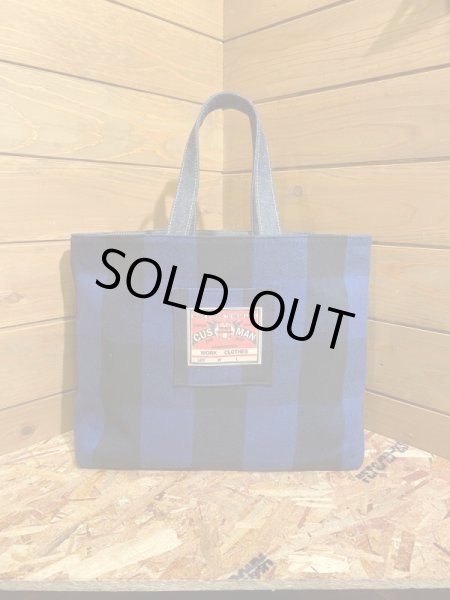 画像2: Cushman/Reversible Tote Bag Small (2)