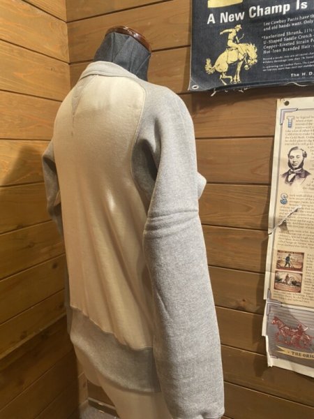 画像5: Cushman/Two Tone Freedom Sleeve Sweat (5)