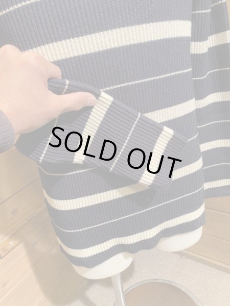 画像4: WestRide/Classic Rib Random Border Sweater (4)