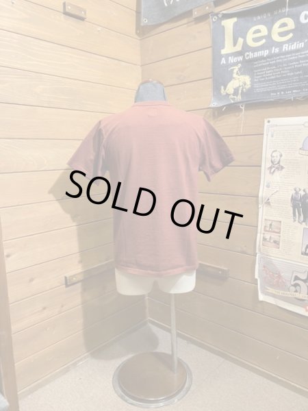 画像2: JELADO/Texas Aggies Print Tee  ワイン (2)