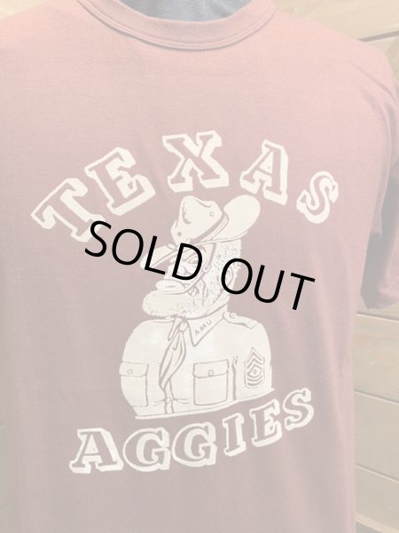 画像4: JELADO/Texas Aggies Print Tee  ワイン (4)