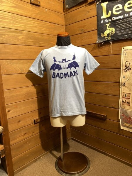 画像1: Cushman/リサイクルコットンTee　Budman (1)