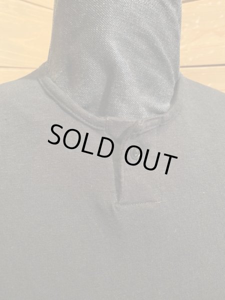 画像3: Cushman/One Button Henley Tee ブラック (3)