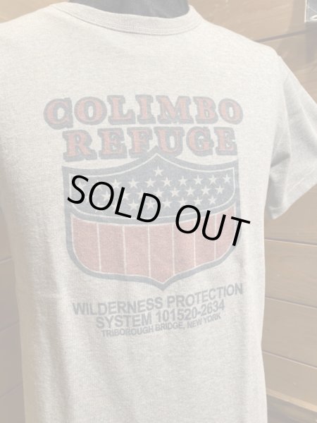 画像3: Colimbo/Luna Park Printed Tee "Colimbo Refuge"　グレイ (3)