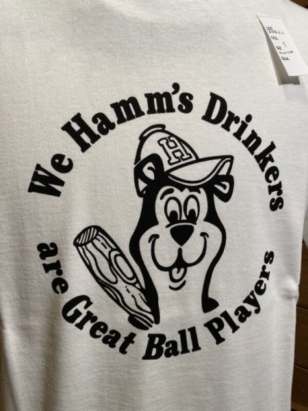 画像4: Cushman/Print Tee Hamms Bear ホワイト (4)