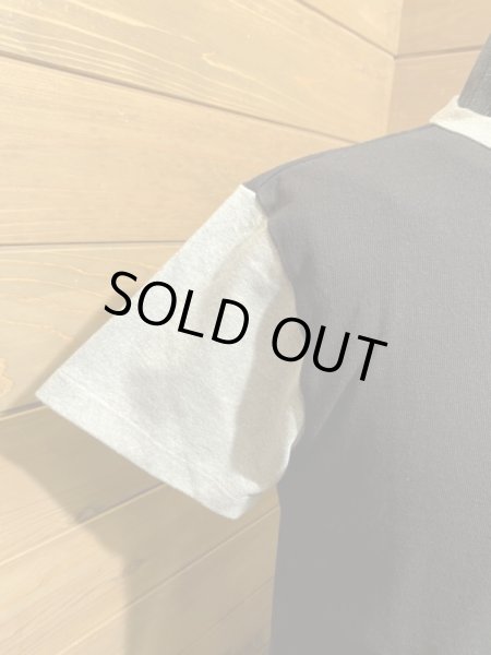 画像4: Colimbo/Elmira Bi-Color Tee ブラック (4)