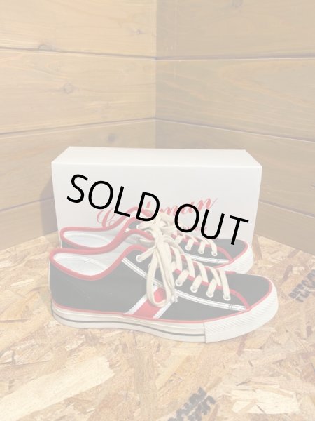 画像6: Cushman/Low Cut Canvas Sneaker  ブラック (6)