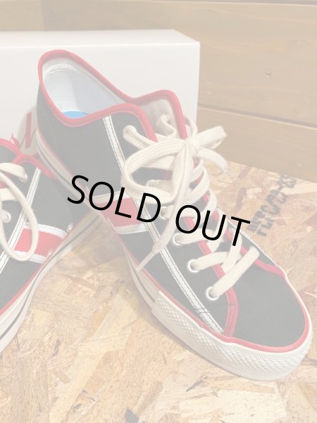 画像2: Cushman/Low Cut Canvas Sneaker  ブラック (2)