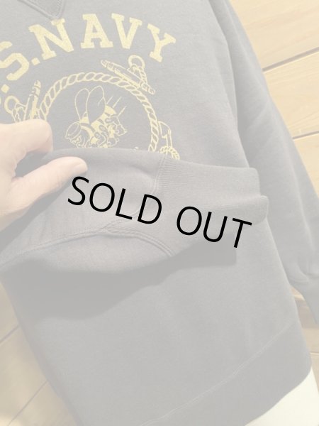 画像6: Colimbo/Rotc Shack Sweat ''Seabees'' ブラック (6)