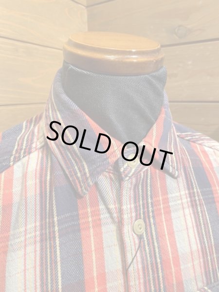 画像3: JELADO/2022 Union Workers Shirt  ショート丈　オールドネイビー (3)