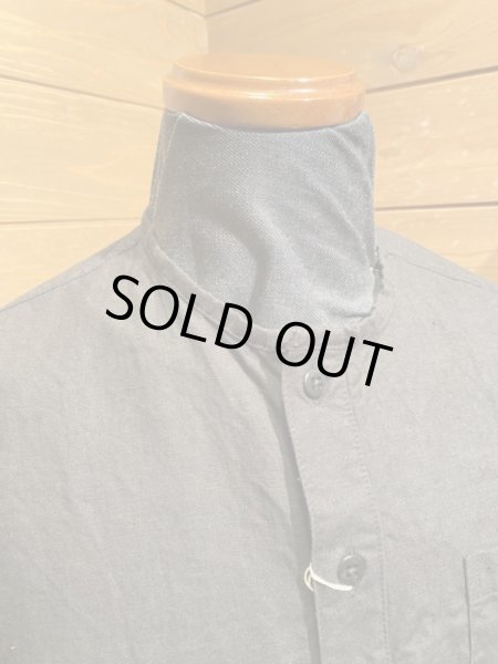 画像3: Cushman/Linen Sleeping Shirts　ブラック (3)