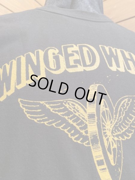 画像5: JELADO/Winged Wheel Print Tee ブラック (5)