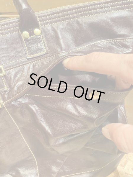 画像5: RainbowCountry/Leather Helmet Bag シールブラウン (5)