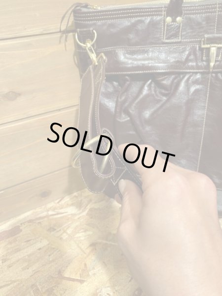 画像12: RainbowCountry/Leather Helmet Bag シールブラウン (12)