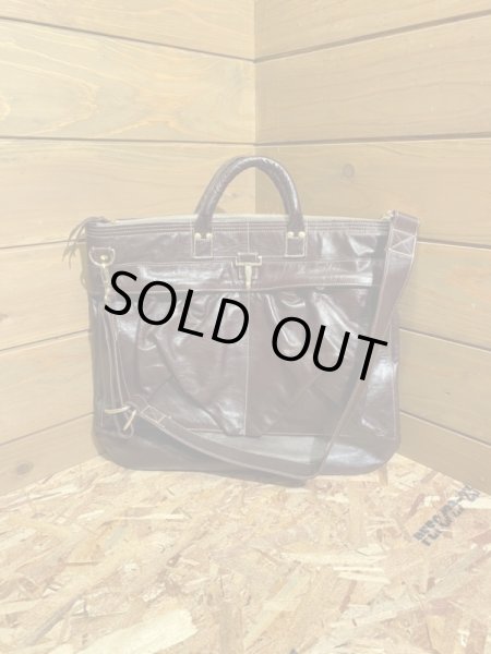 画像11: RainbowCountry/Leather Helmet Bag シールブラウン (11)