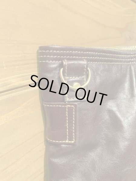 画像7: RainbowCountry/Leather Helmet Bag シールブラウン (7)