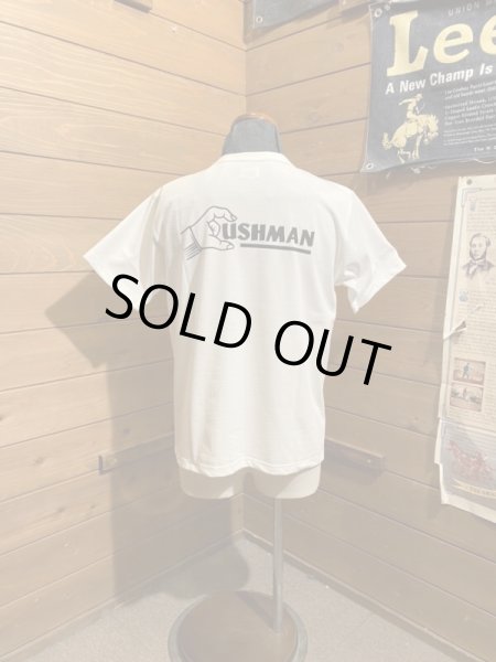 画像1: Cushman/25th Anniversry Print Tee ''Low Hide'' ホワイト (1)