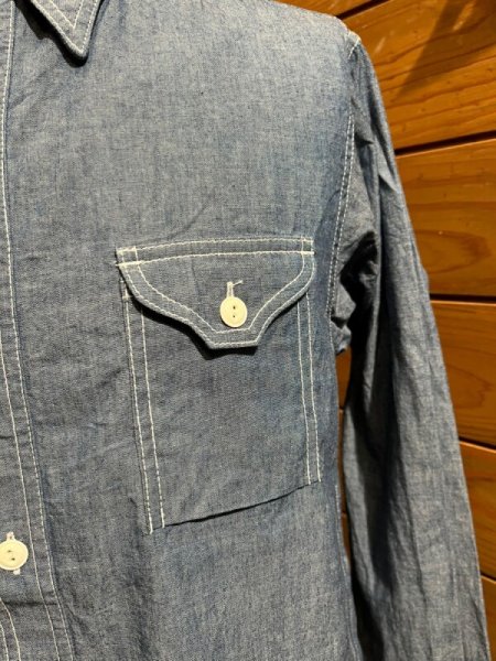 画像5: Cushman/Chambray Work Shirt (5)